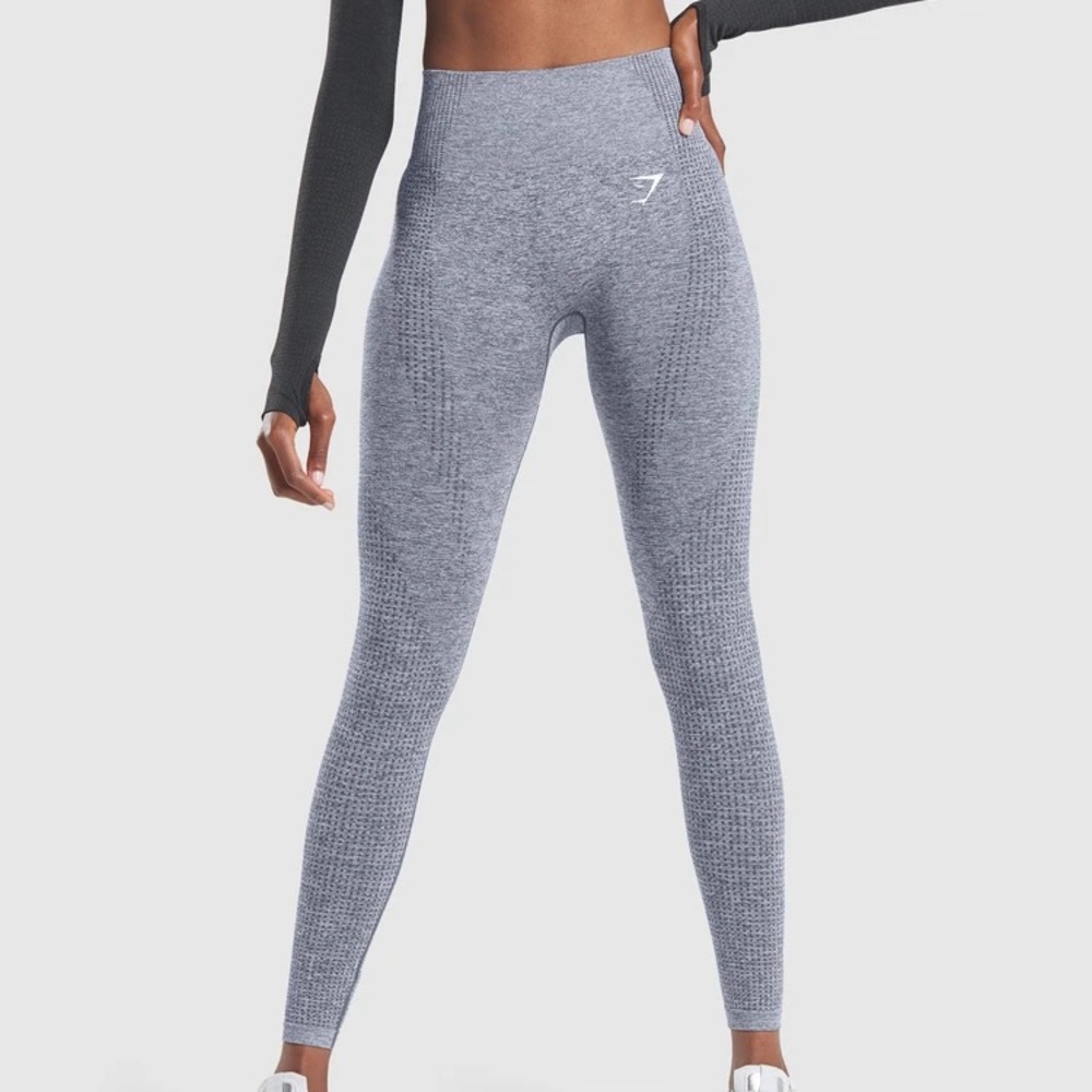Gymshark Vital Seamless Leggings Teal Marl